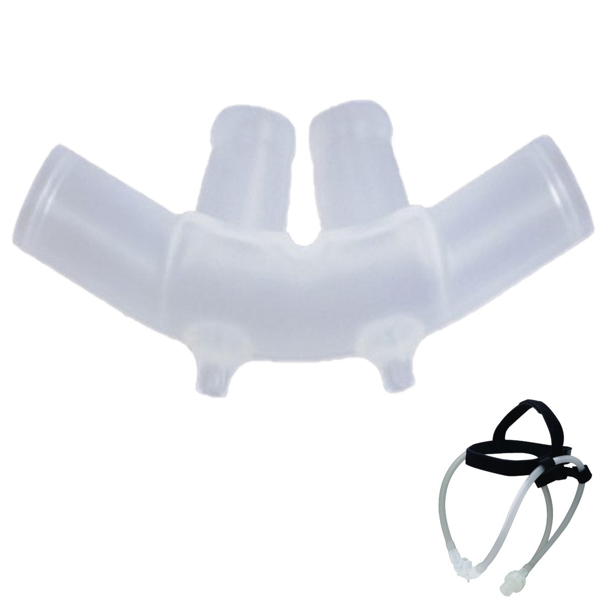 Stock photo of InnoMed Nasal Aire II nasal pillow CPAP mask cannula
