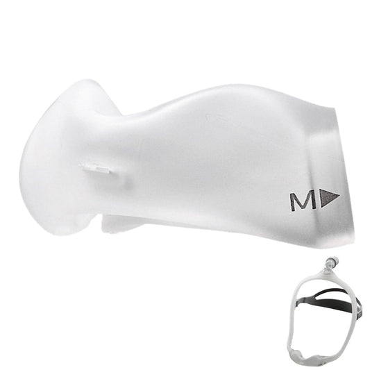 Stock photo of Philips Respironics DreamWear nasal CPAP mask cushion