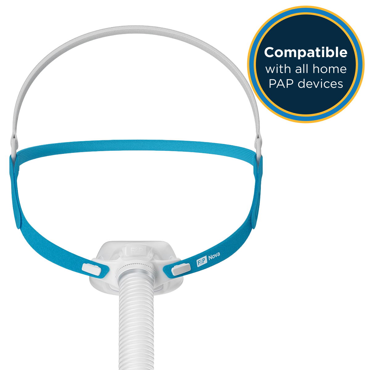 Stock Image of Fisher & Paykel Nova Micro CPAP Mask Badge