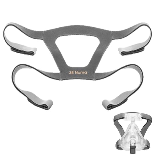 Stock photo of 3b Medical Numa full face CPAP mask headgear