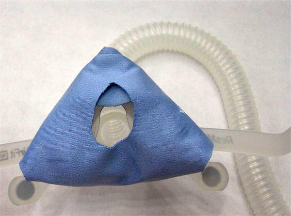 Photo of Pad A Cheek nasal CPAP mask liner for AirFit N10