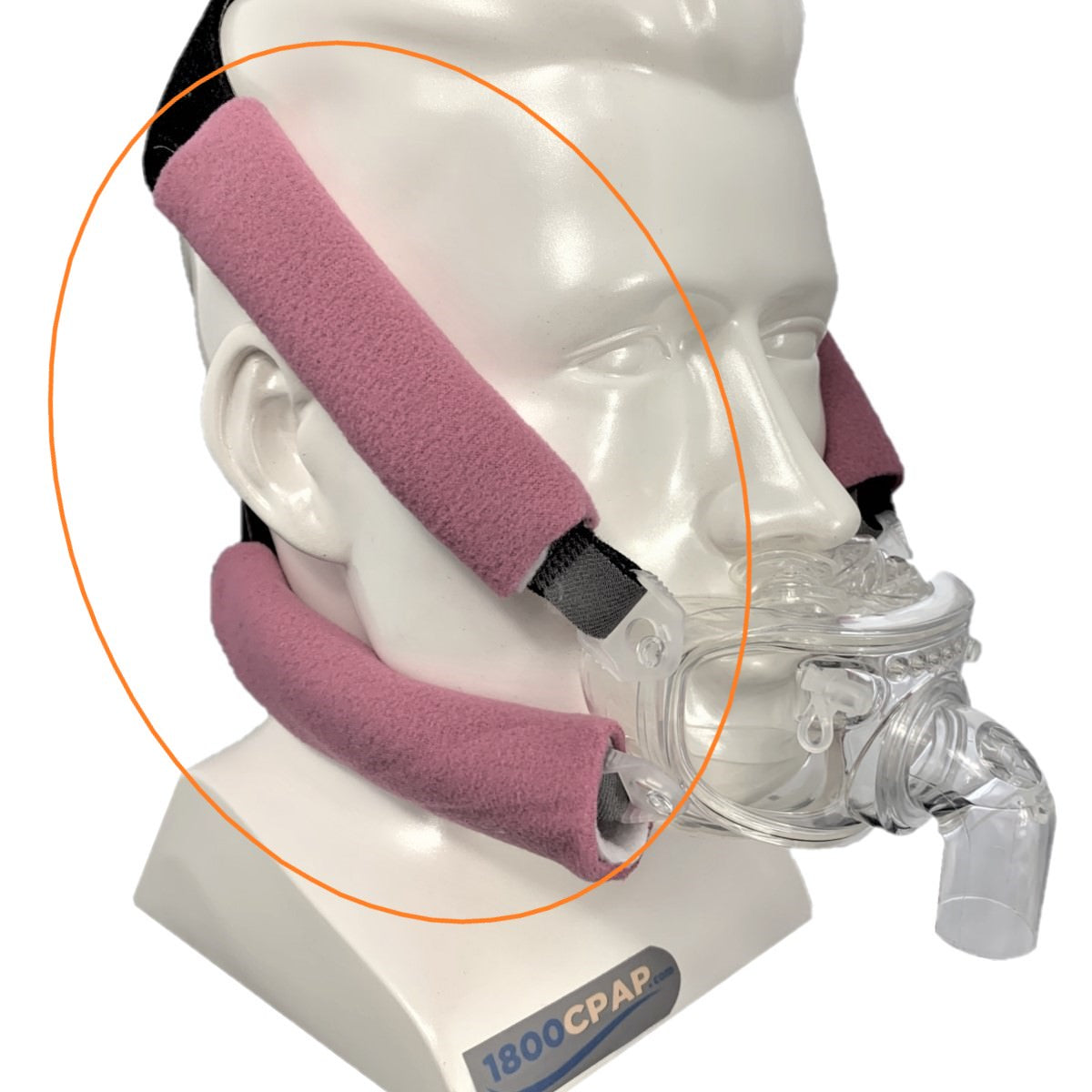 Stock photo of Pad-A-Cheek Full Face CPAP Mask Strap Pad Set A