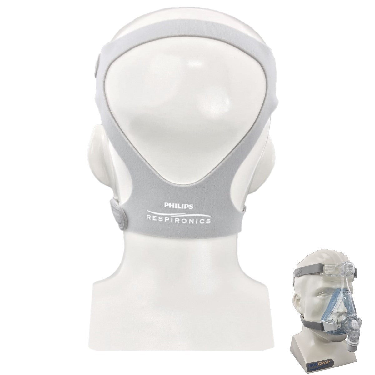 Stock photo of Philips Respironics Amara full face CPAP mask headgear