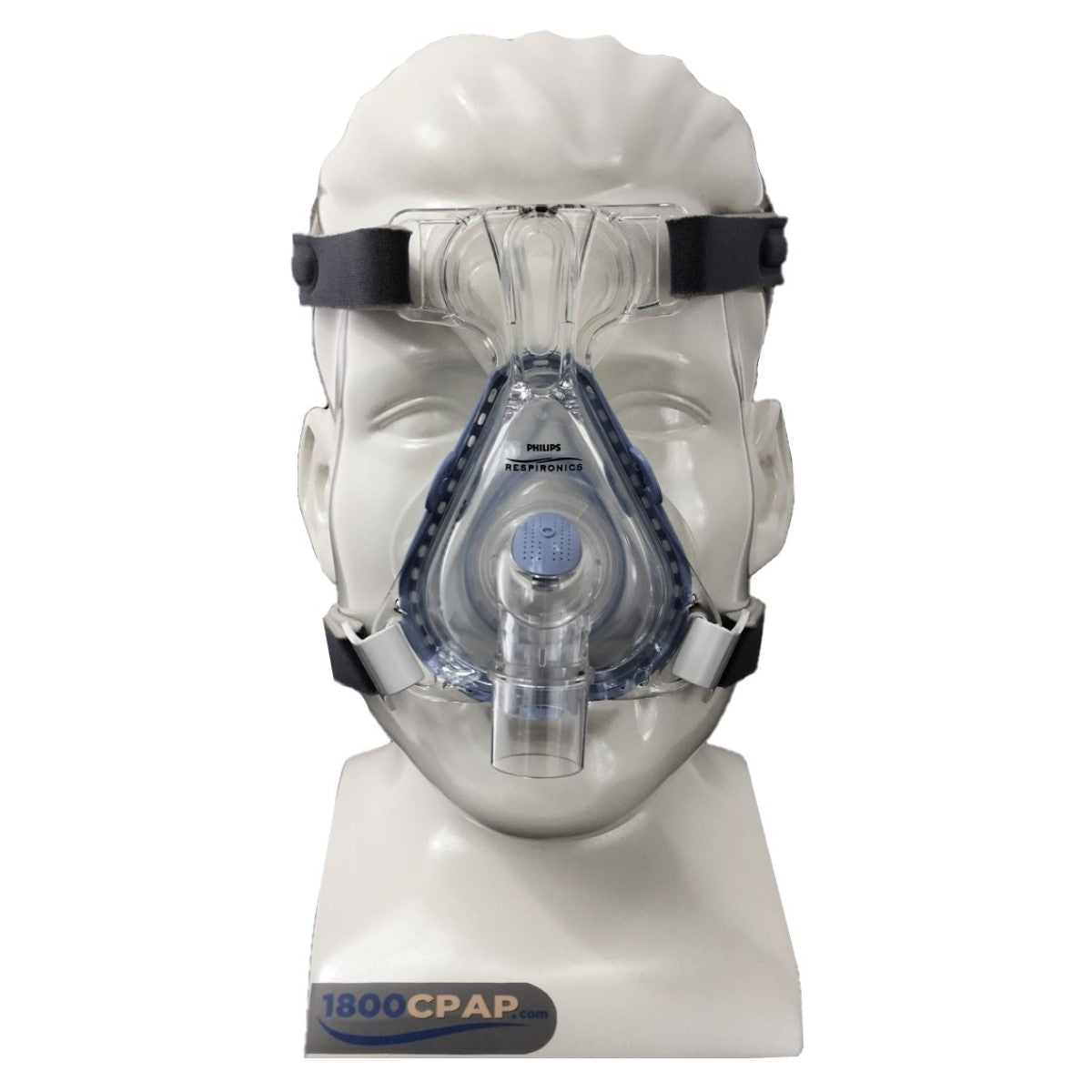 Stock photo of Philips Respironics EasyLife nasal CPAP mask with headgear