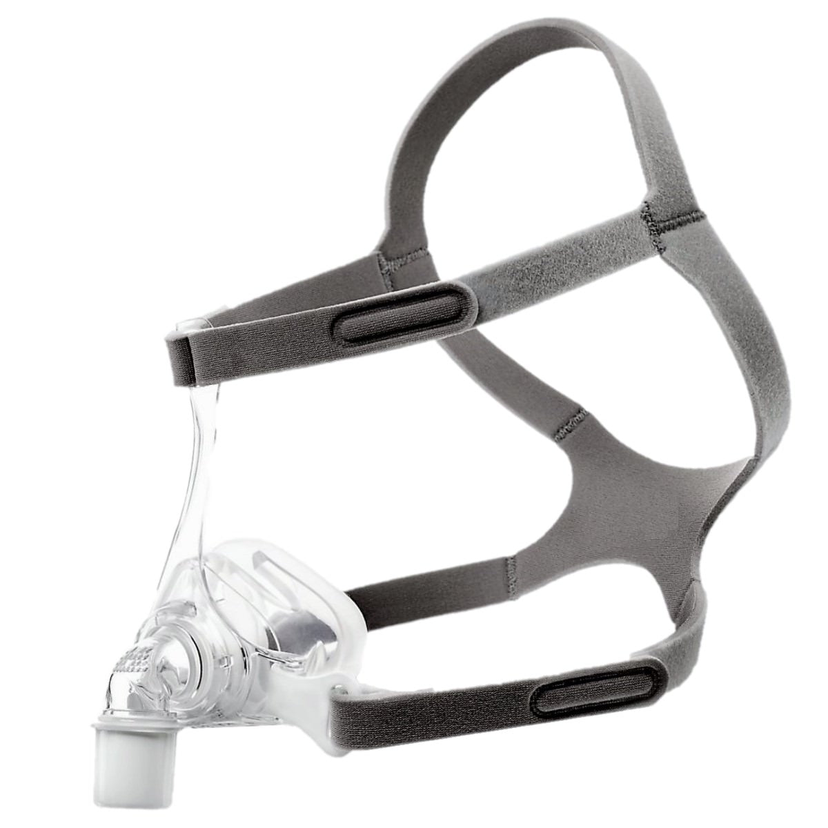 Angled Stock Image of Philips Respironics Pico Nasal CPAP Mask W/ Headgear