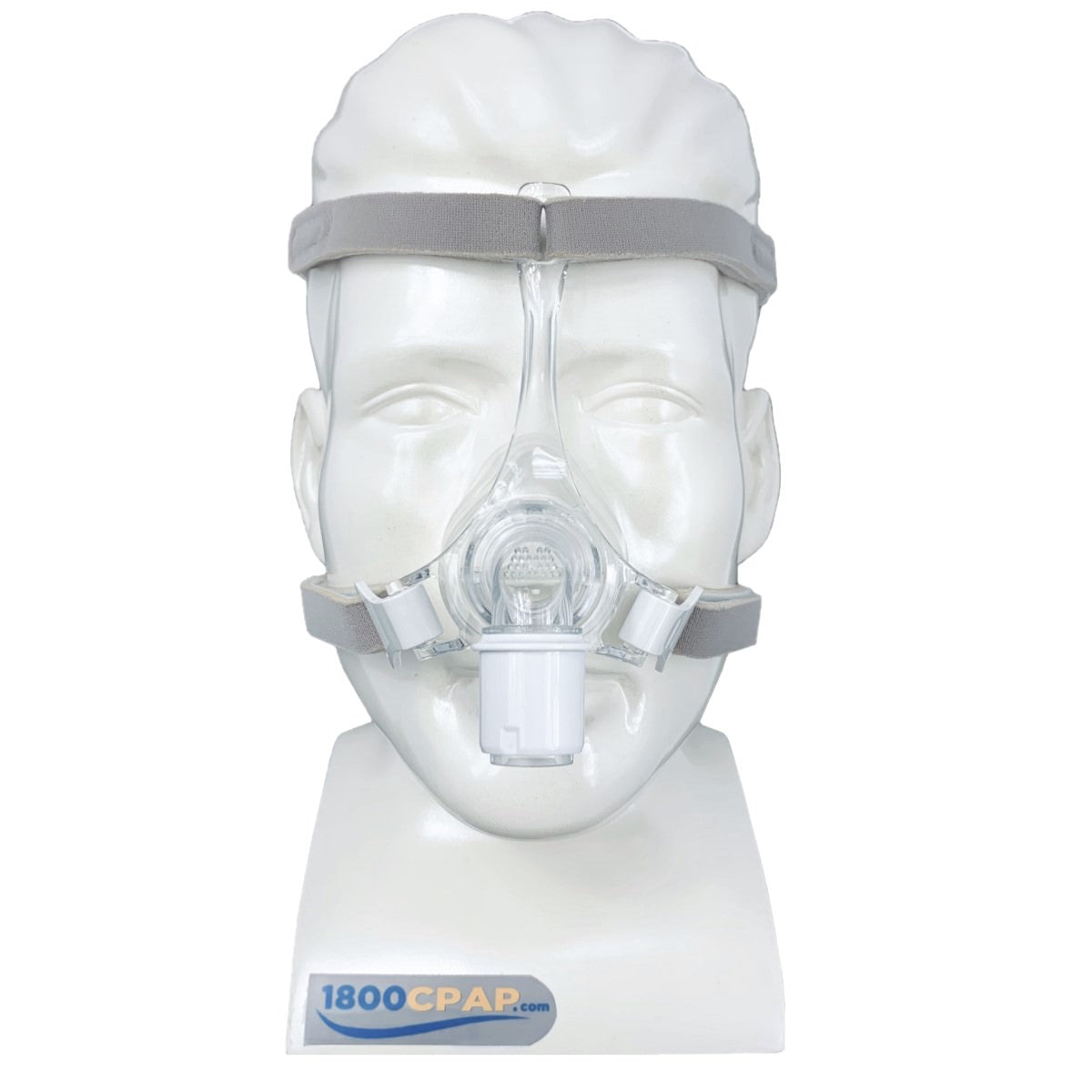 Stock photo of Philips Respironics Pico nasal CPAP mask with headgear