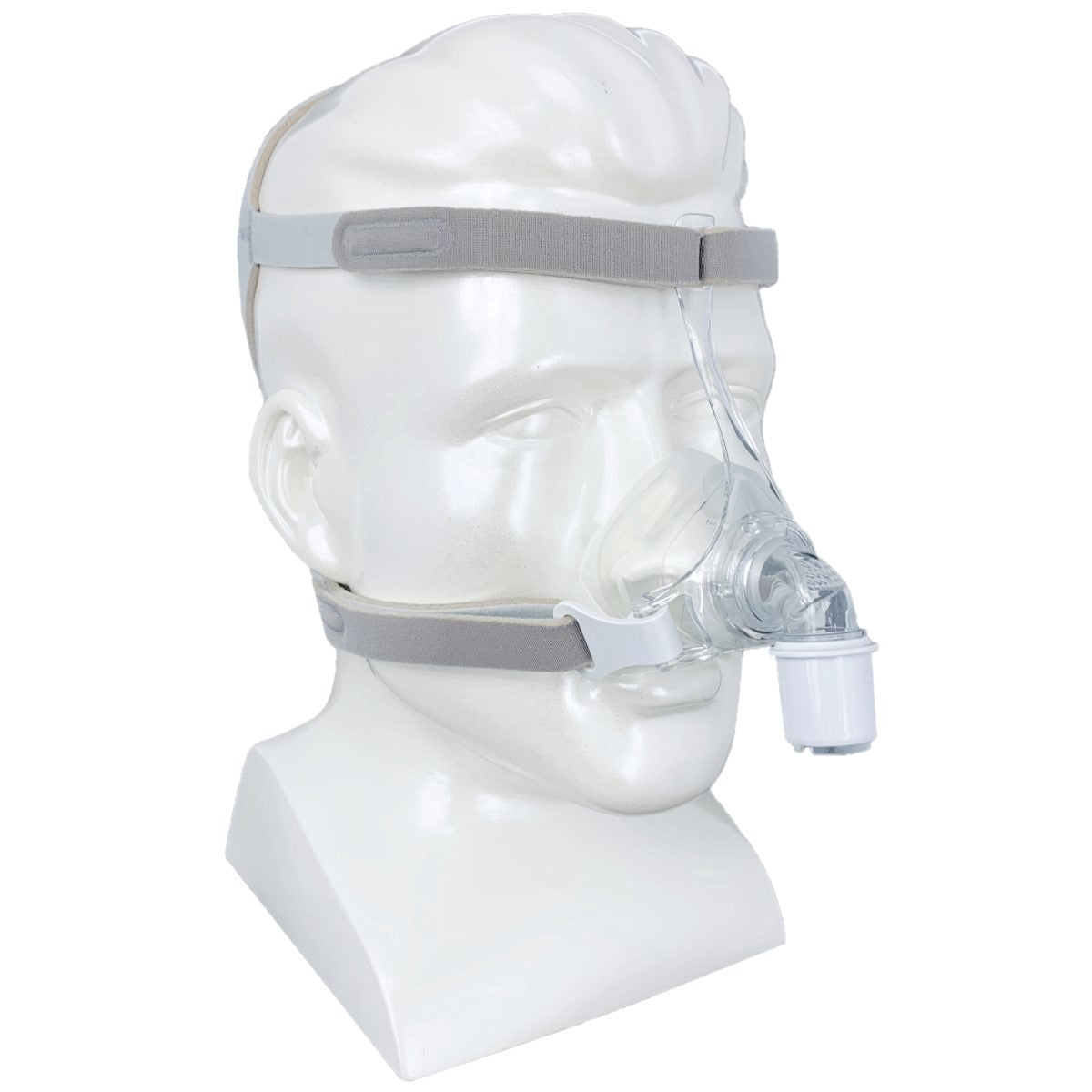 Stock photo of Philips Respironics Pico nasal CPAP mask with optional headgear