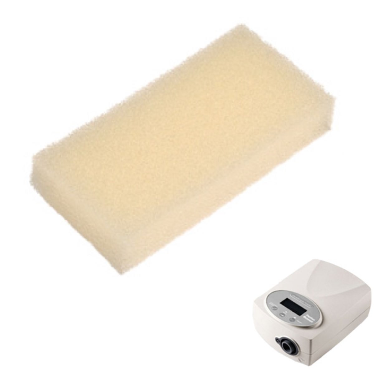 Stock photo of Spirit Medical GoodKnight 420 and 425 Foam CPAP machine filter