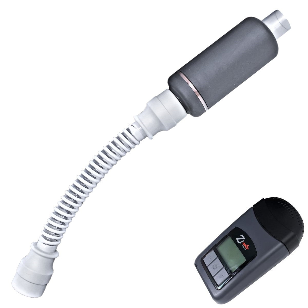 Stock photo of Breas Qtube In-Line CPAP muffler kit