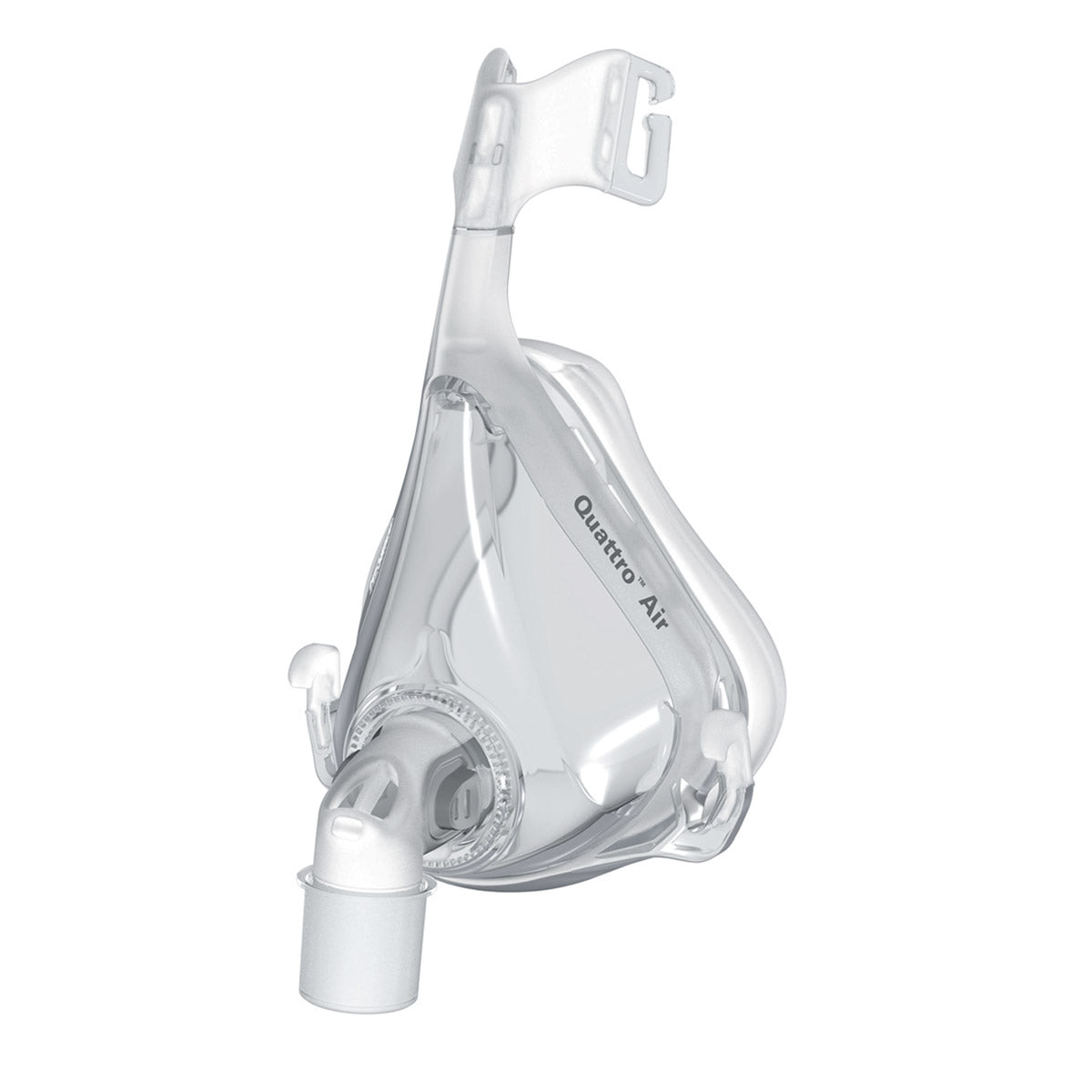 Stock photo of ResMed Quattro Air and Quattro Air for her full face CPAP mask without headgear