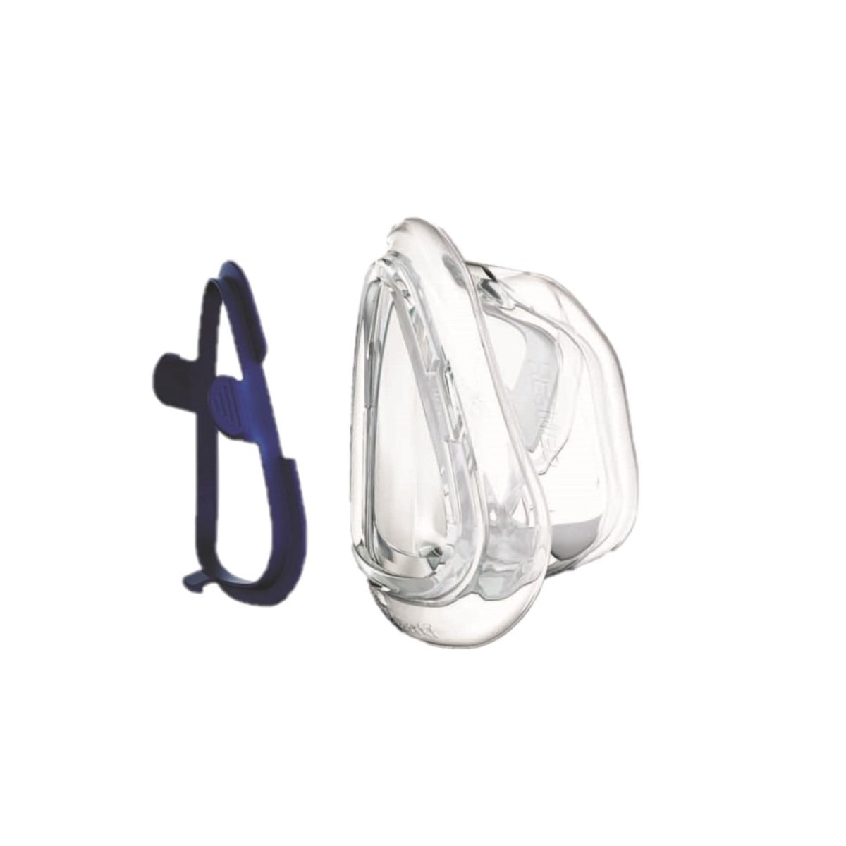 Stock photo of ResMed Mirage Activa LT nasal CPAP mask cushion with clip