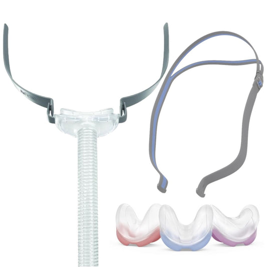 Stock Image of ResMed AirFit N30 Nasal CPAP Mask FitPack W/ Headgear