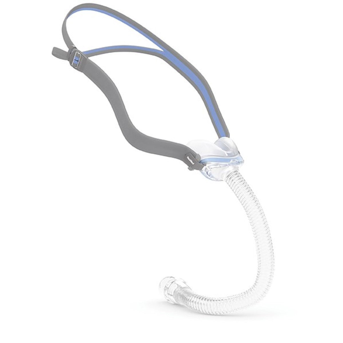 Stock photo of ResMed AirFit N30 nasal CPAP mask with headgear