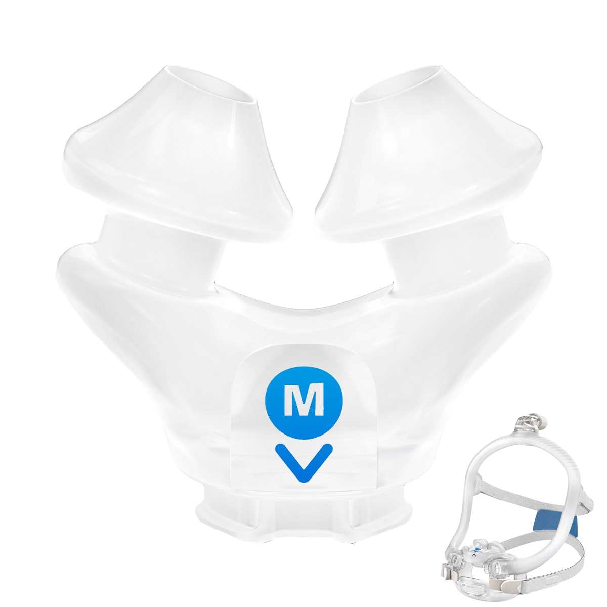 Stock Image of ResMed's AirFit X30i Nasal Pillow Cushion - Medium