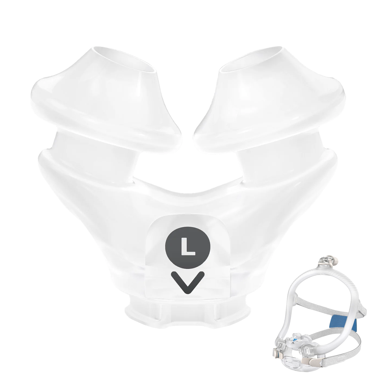 Stock Image of ResMed's AirFit X30i Nasal Pillow - Large