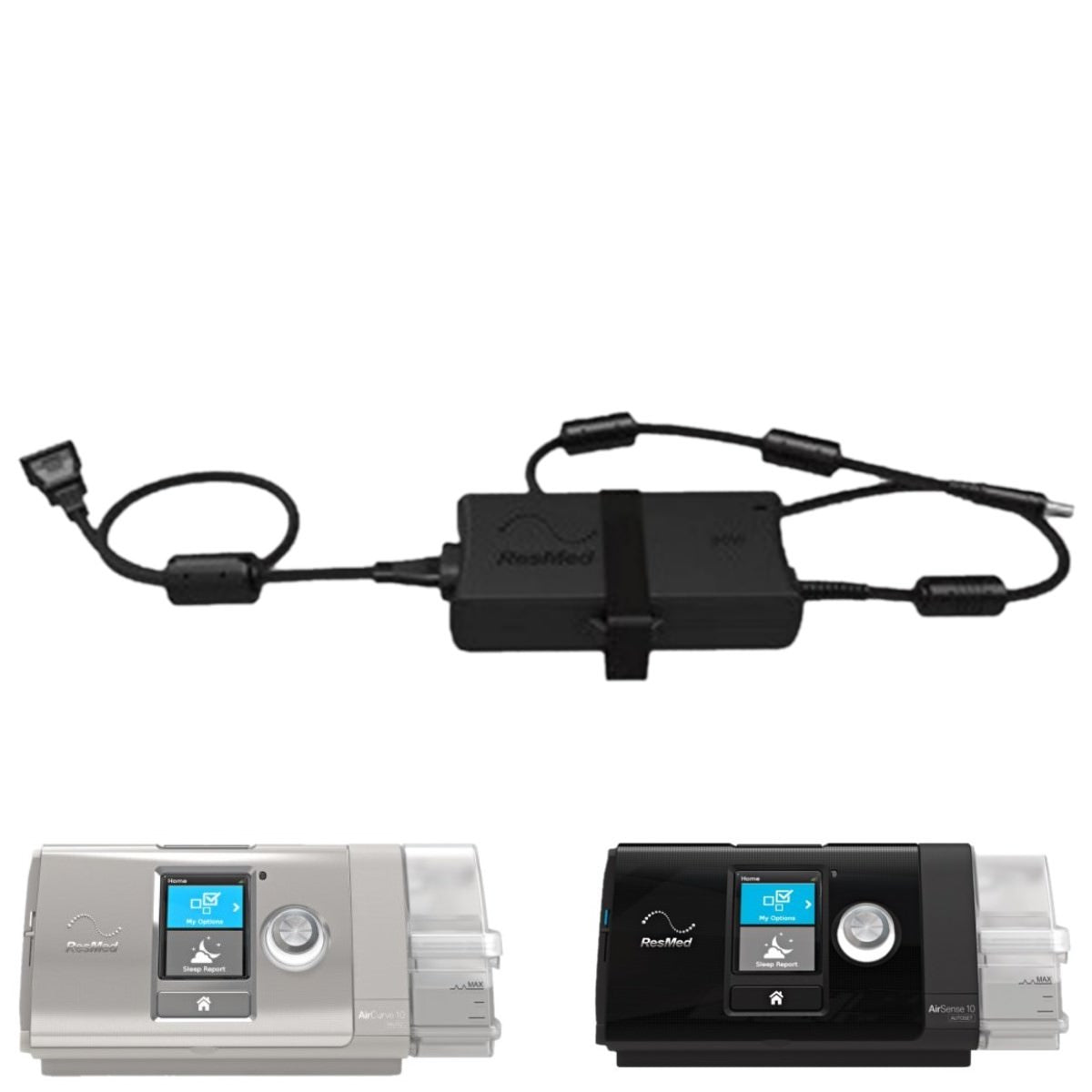 Stock Image of ResMed External 90 Watt Power Supply for AirSense 10 Series Machines