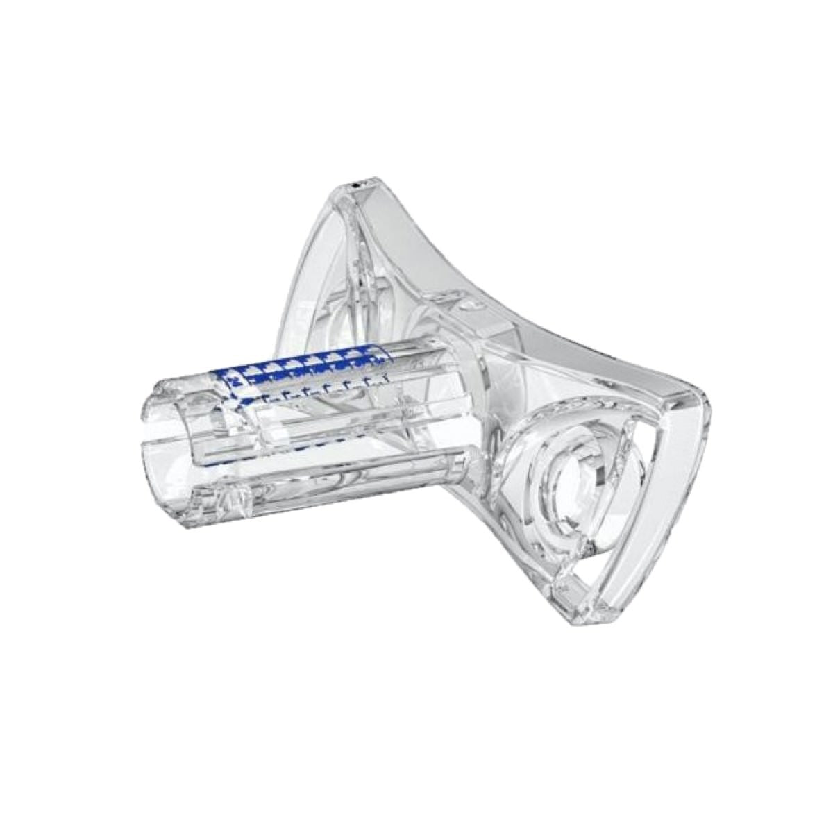 Angled Stock Photo of Replacement ResMed Forehead Support for Mirage Series Nasal Masks