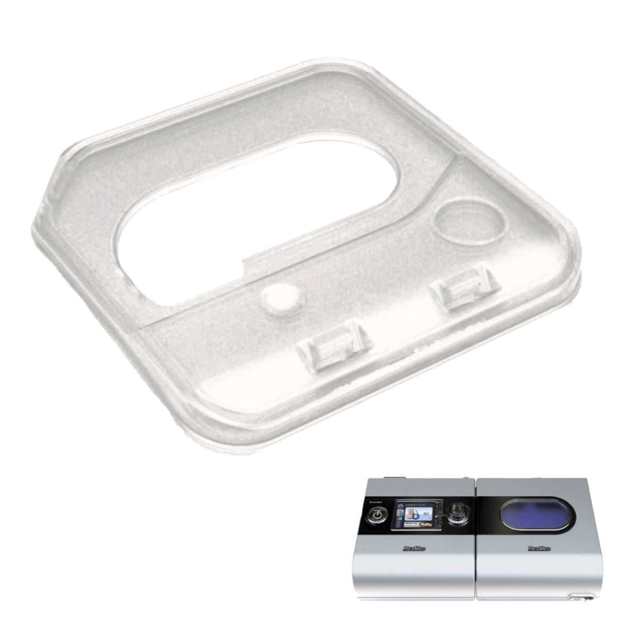 Stock photo of ResMed h5i CPAP humidifier flip lid seal