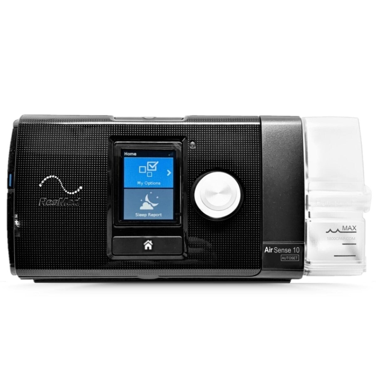 Stock photo of ResMed Hypo-Allergenic filters for AirSense CPAP or AirCurve VPAP in machine