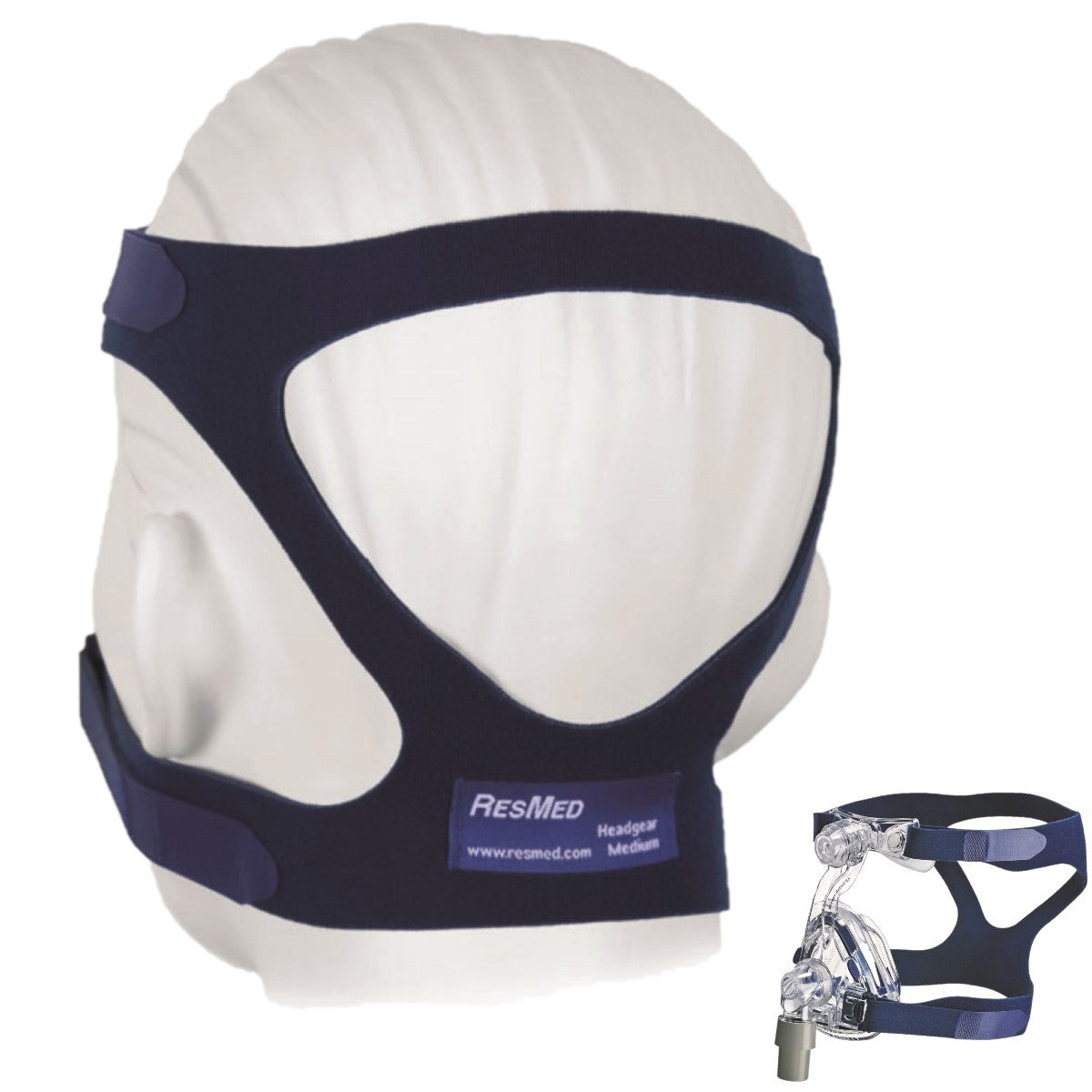 Stock photo of ResMed Mirage Activa LT CPAP mask headgear