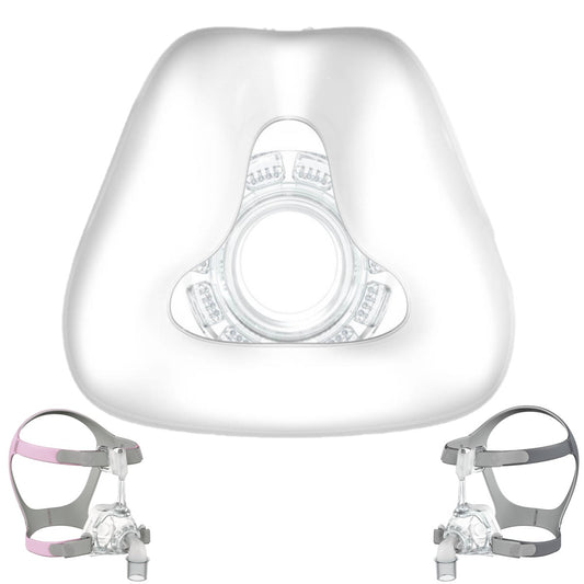 Stock photo of ResMed Mirage FX and FX for her CPAP mask cushion