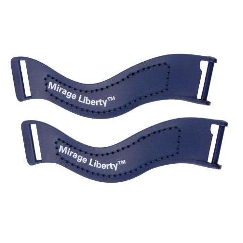 Stock photo of ResMed Mirage Liberty CPAP mask upper clips