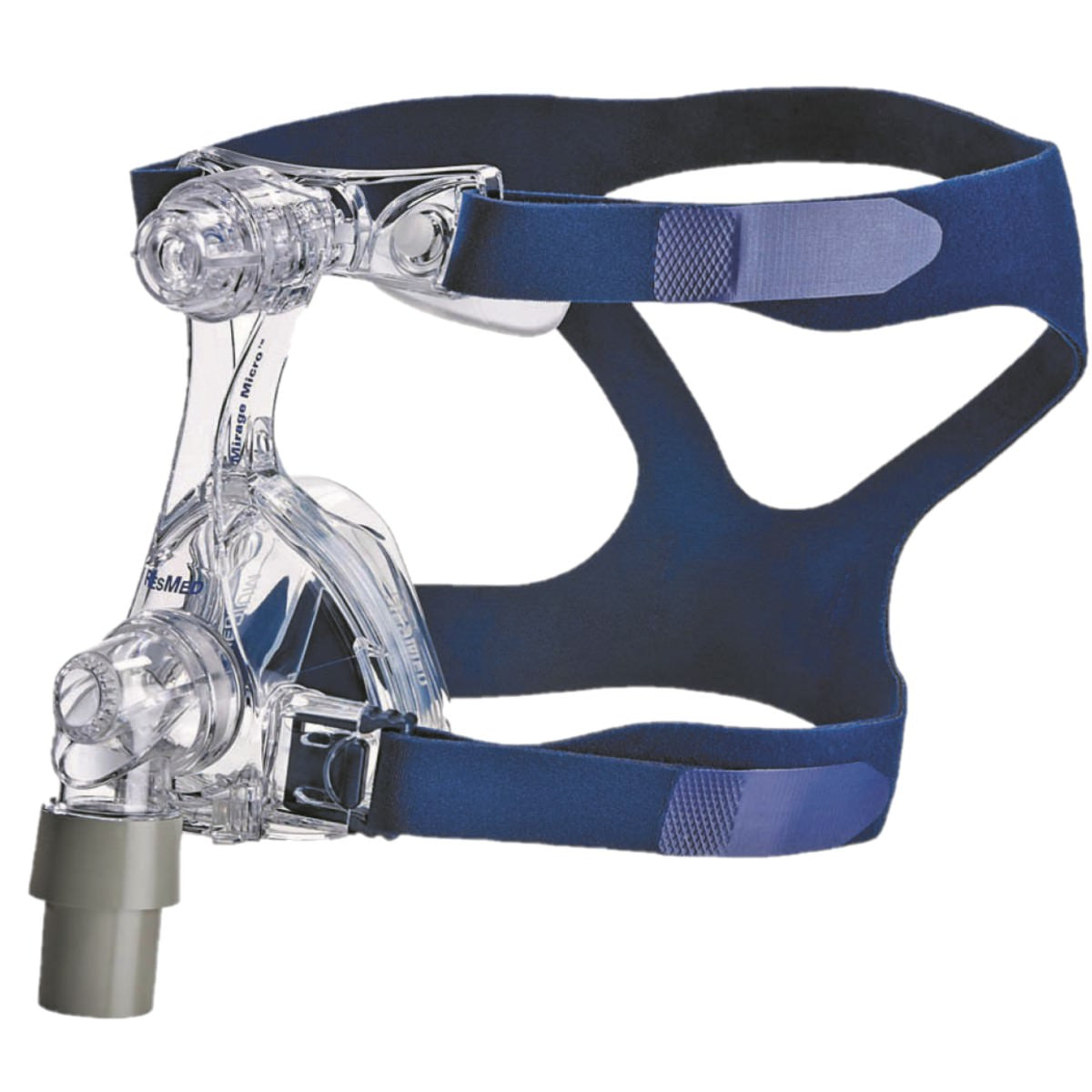 Stock photo of ResMed Mirage Micro for kids CPAP mask with optional headgear