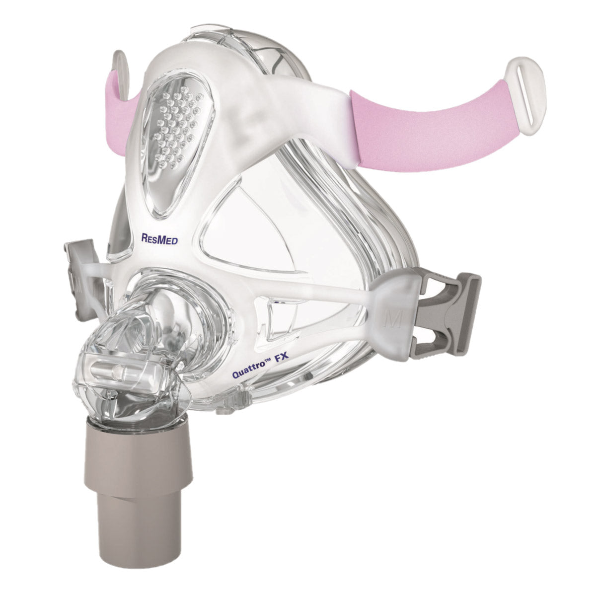 Stock photo of ResMed Quattro FX for her full face CPAP mask without headgear