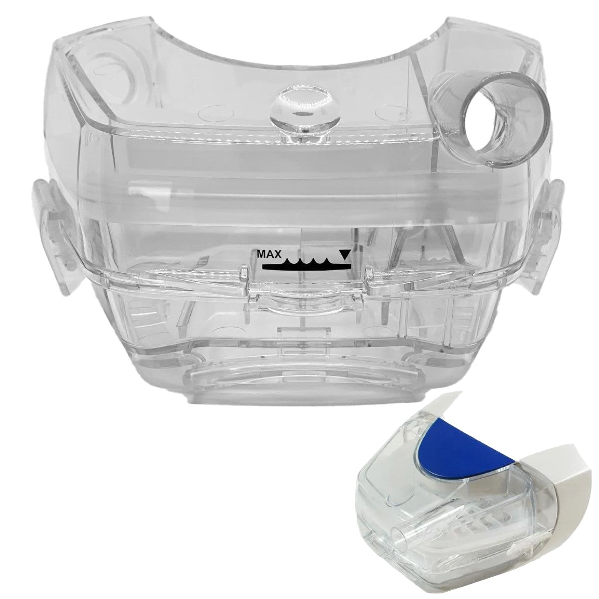 Stock photo of ResMed S7 Series 2IC cold passover CPAP water chamber