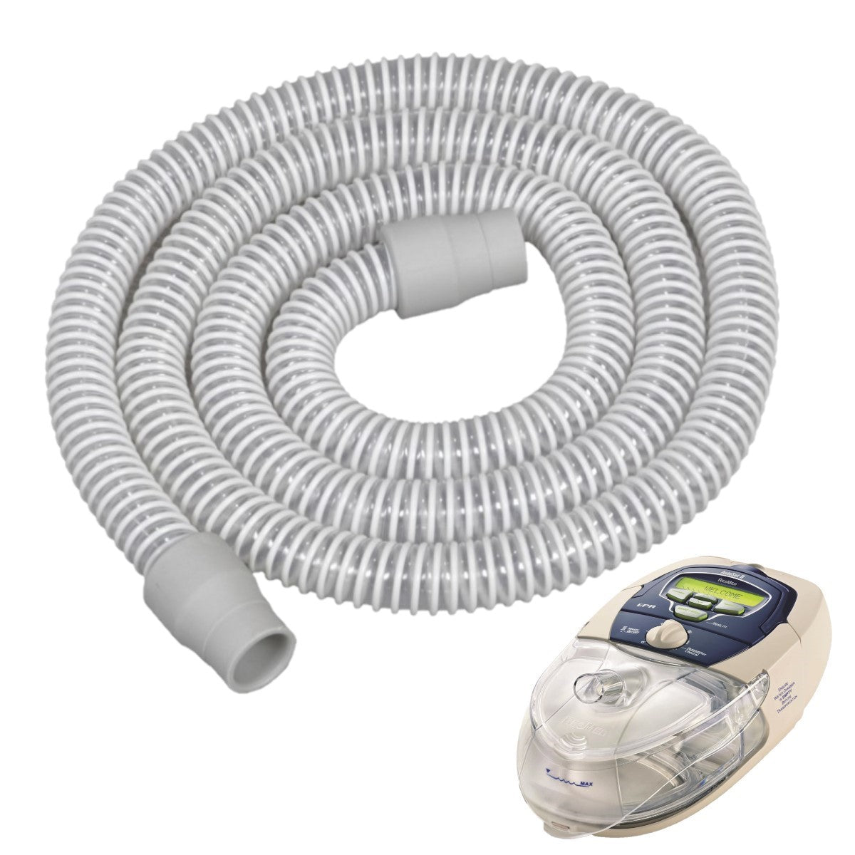 Stock photo of ResMed S8 Series standard CPAP tubing