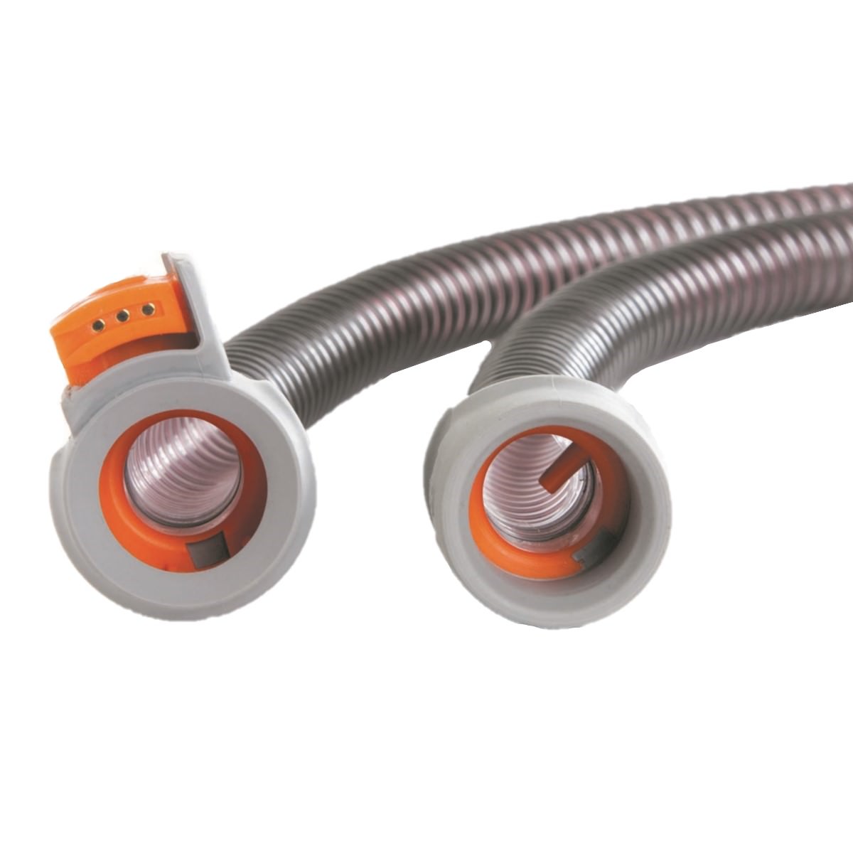 Stock Image of the Connecting Ends of ResMed's S9 ClimateLine Heated Tubing for ResMed's AirSense 9 CPAP Machine