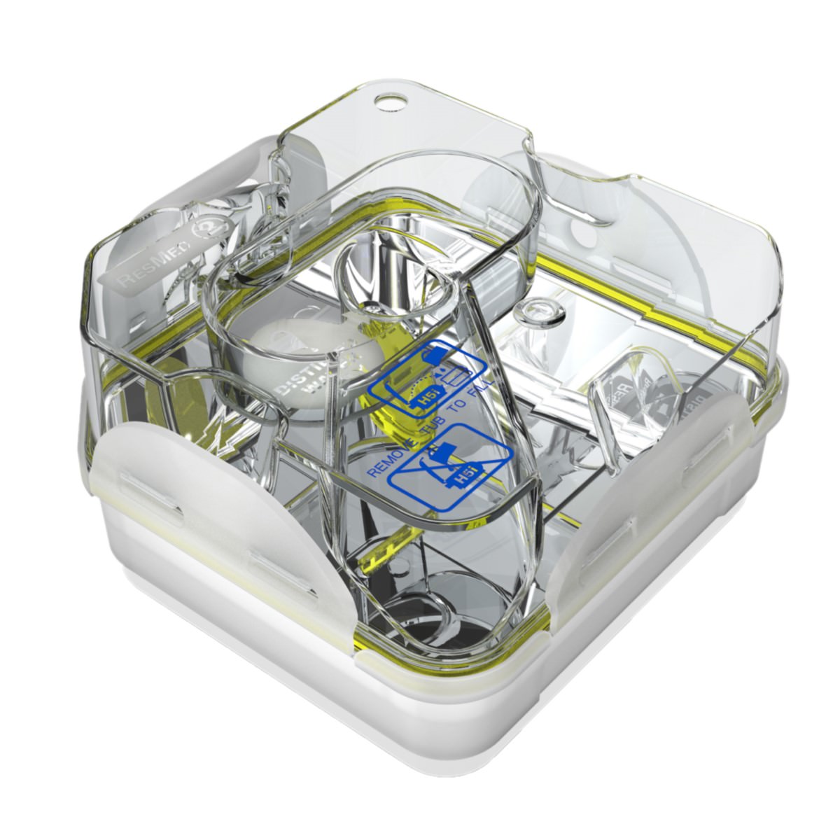 Stock photo of ResMed S9 Escape Auto CPAP machine h5i humidifier