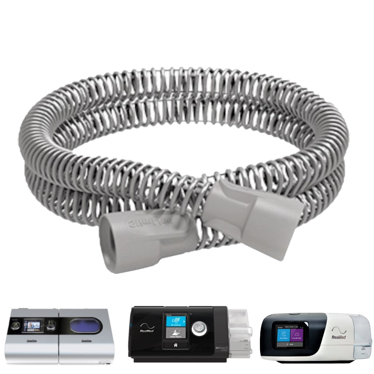 Stock photo of ResMed S9 SlimLine CPAP tubing
