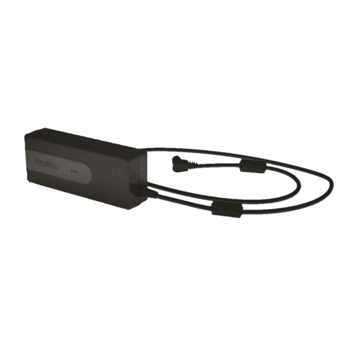 Stock photo of ResMed S9 VPAP Adapt machine power block and cord
