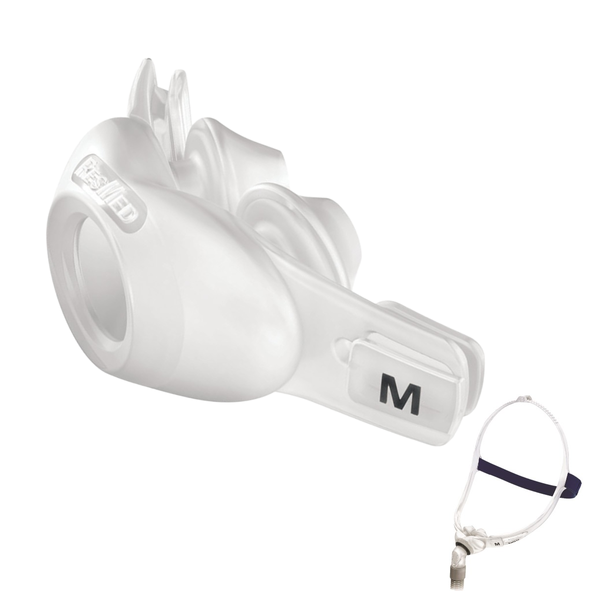 Stock photo of ResMed Swift FX nasal pillow CPAP Mask Medium Cushion