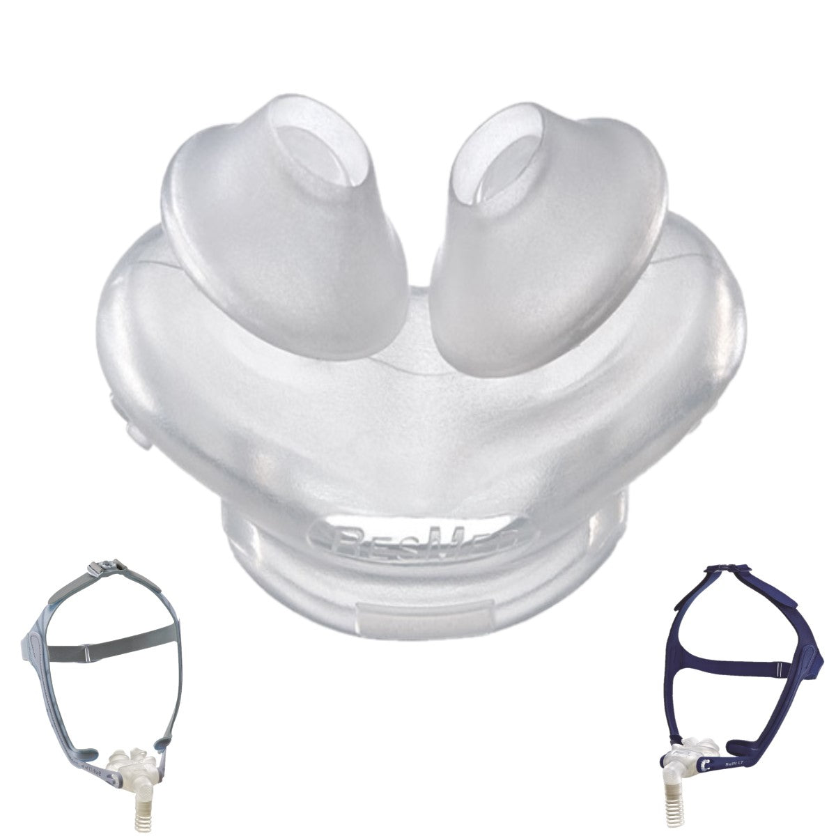 Stock photo of ResMed Swift LT for her nasal pillow CPAP cushions