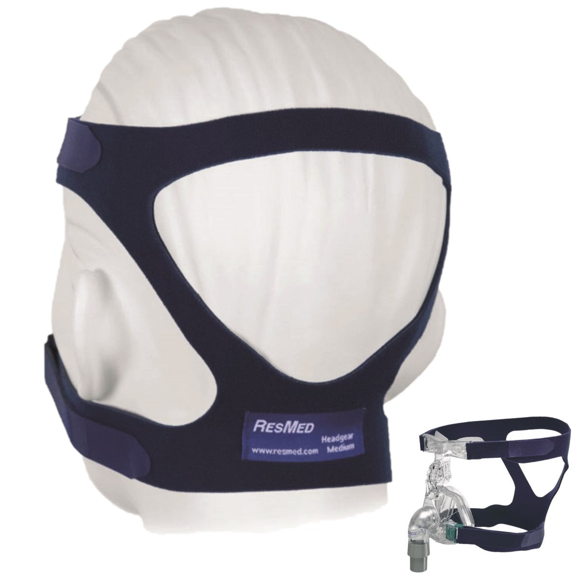 Stock photo of ResMed Ultra Mirage II CPAP mask replacement headgear