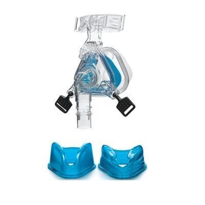 Stock photo of Philips Respironics ComfortGel Blue nasal CPAP mask with headgear duo pack