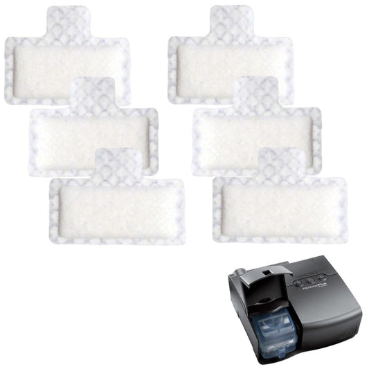 Stock photo of Philips Respironics Ultra Fine M Series filters for CPAP machine 6 pack