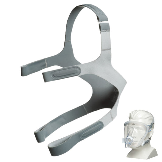 Stock photo of Philips Respironics FitLife full face CPAP mask replacement headgear