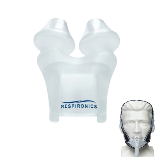 Stock photo of Philips Respironics OptiLife Nasal Pillow CPAP mask cushion