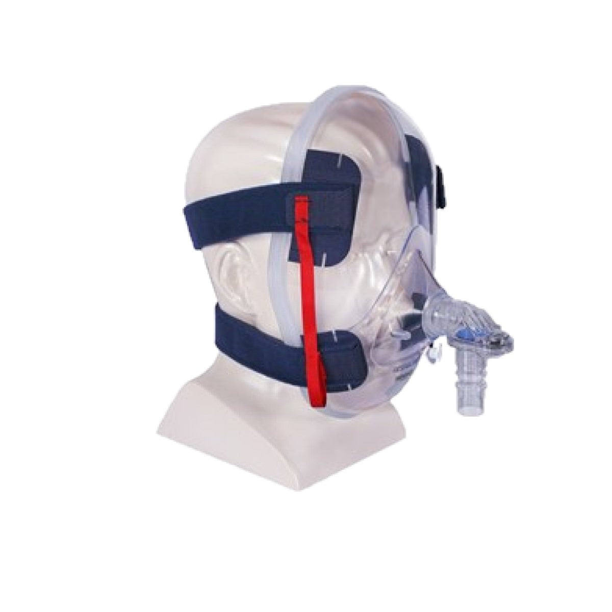 Angled Stock Image of Respironics Total Full Face CPAP Mask