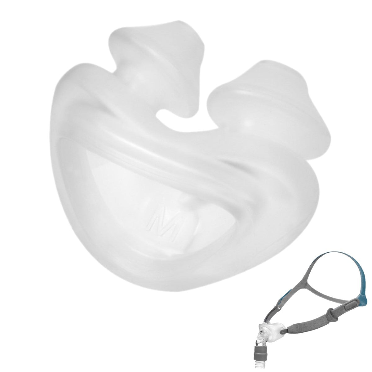 Stock Image of Rio II Nasal Pillow Cushion Replacement by React Health