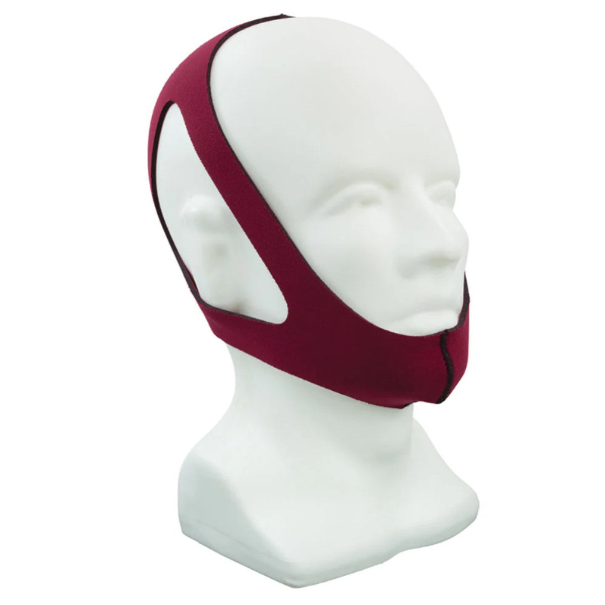 Angled Stock Image of Roscoe Medical Adjustable CPAP Chinstrap