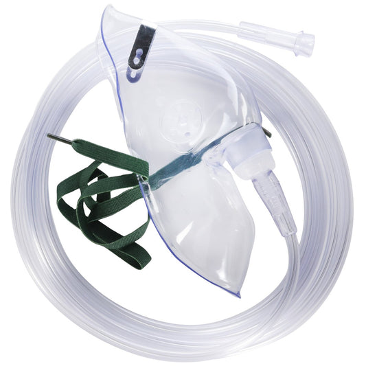 Stock Image of Salter Labs Adult Oxygen Mask Size Medium Concentrate W/ 7ft. Tubing