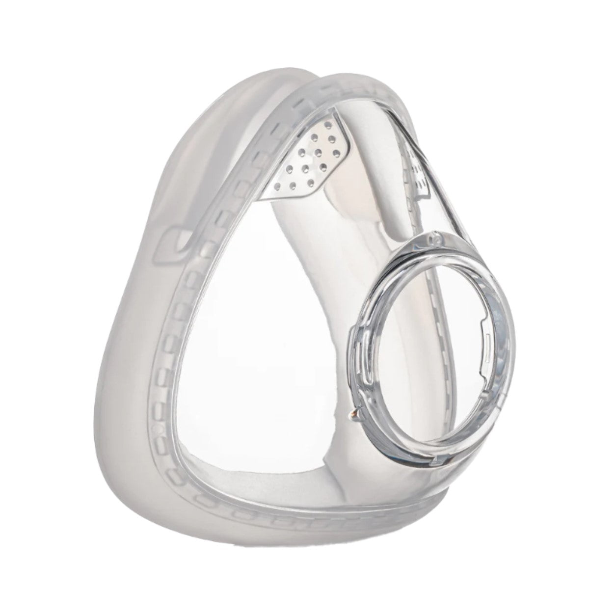 Angled Stock Image of React Health's Replacement Full Face CPAP Mask Cushion
