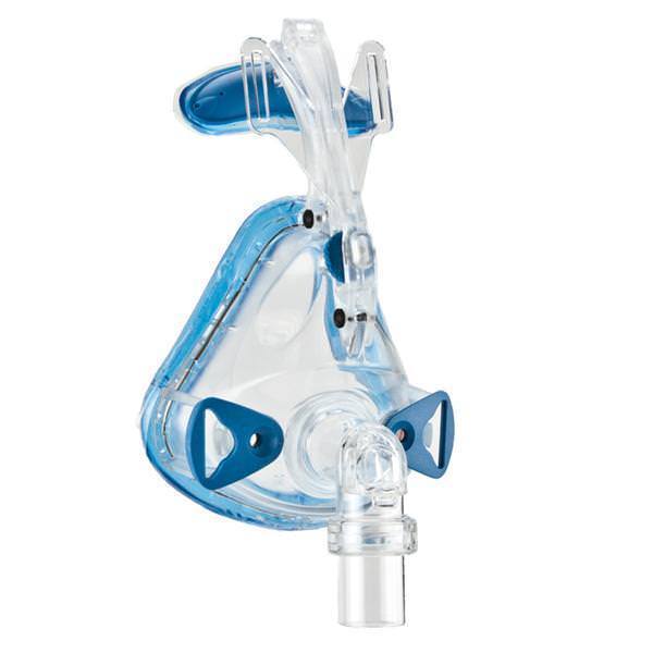 Angled Stock Image of SleepNet Mojo Gel Full Face CPAP Mask W/O Headgear