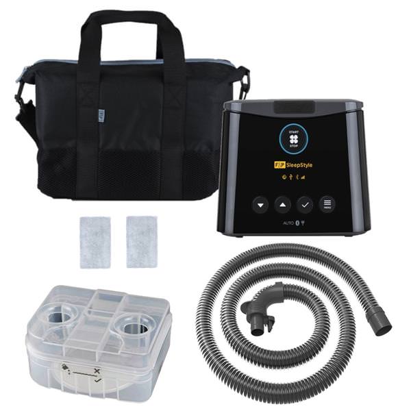 Stock Image of SleepStyle Auto CPAP Machine by Fisher & Paykel W/ Accessories