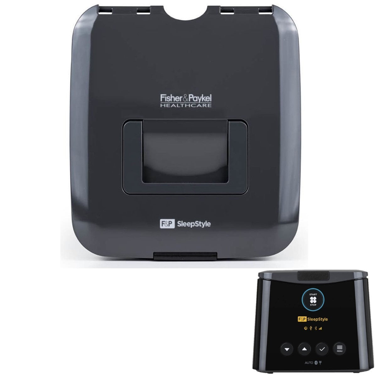 Stock Image of SleepStyle CPAP Machine Lid by Fisher & Paykel