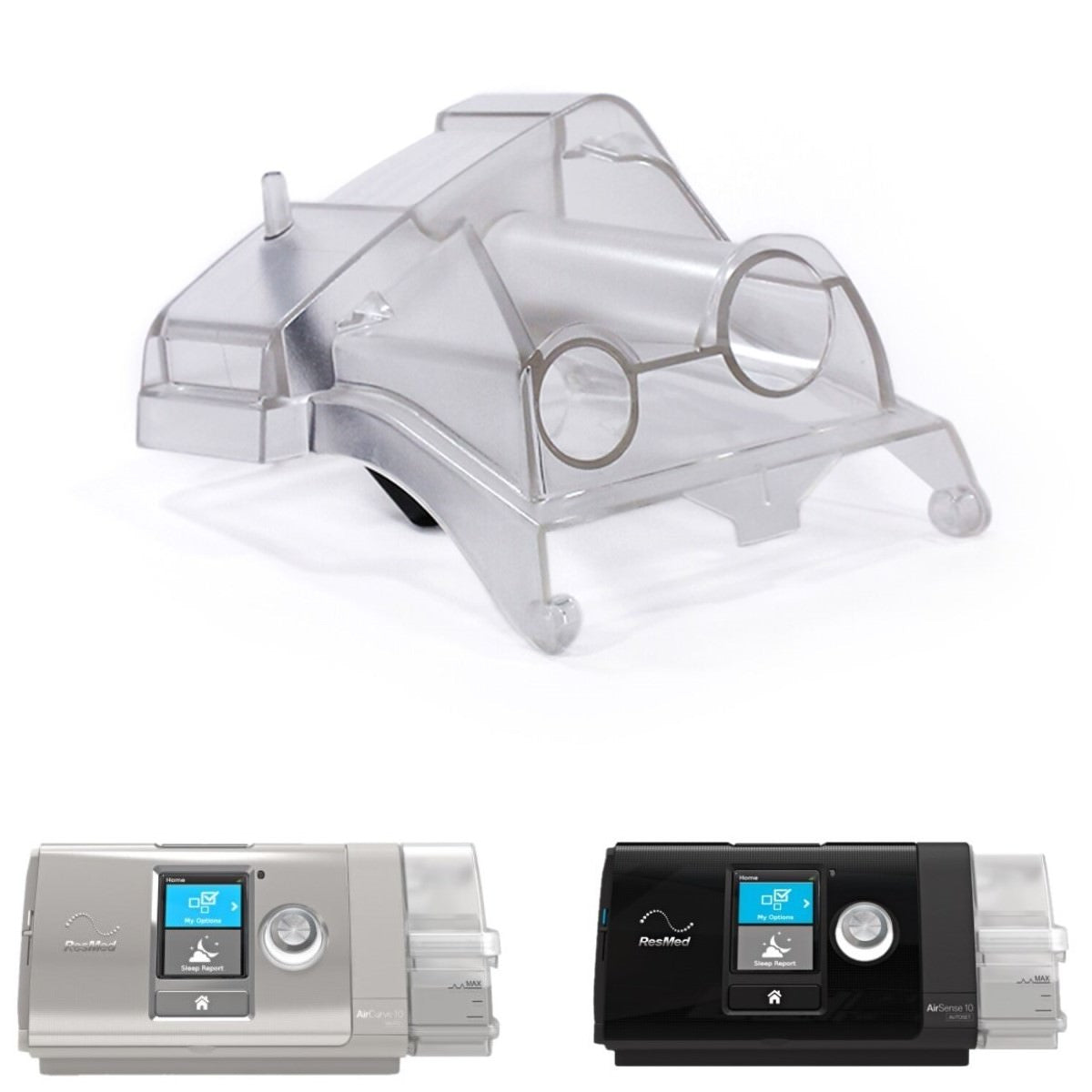 Stock Image of SoClean Heated Hose Adapter for Airsense 10 Series CPAP Machines